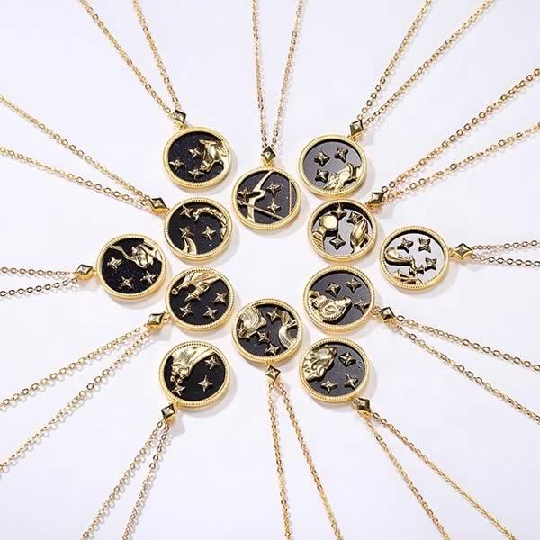 Goldosa - Unique zodiac necklace - Dugustore