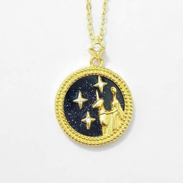 Goldosa - Unique zodiac necklace - Dugustore