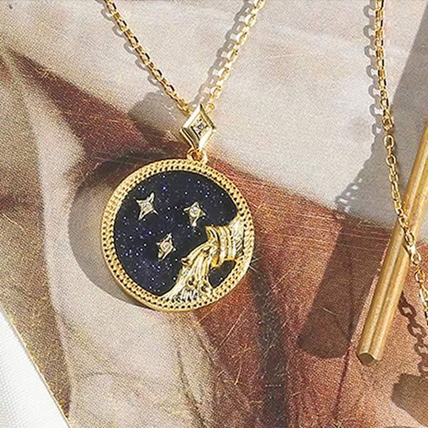 Goldosa - Unique zodiac necklace - Dugustore