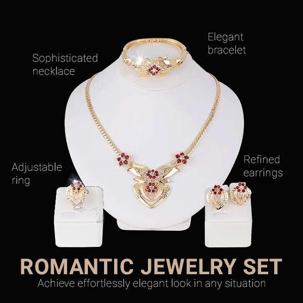 Jeanne - 4-piece jewelry collection - Dugustore