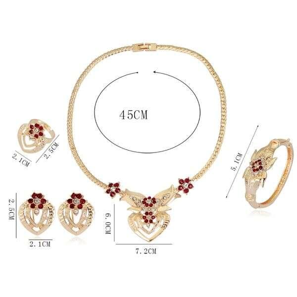 Jeanne - 4-piece jewelry collection - Dugustore