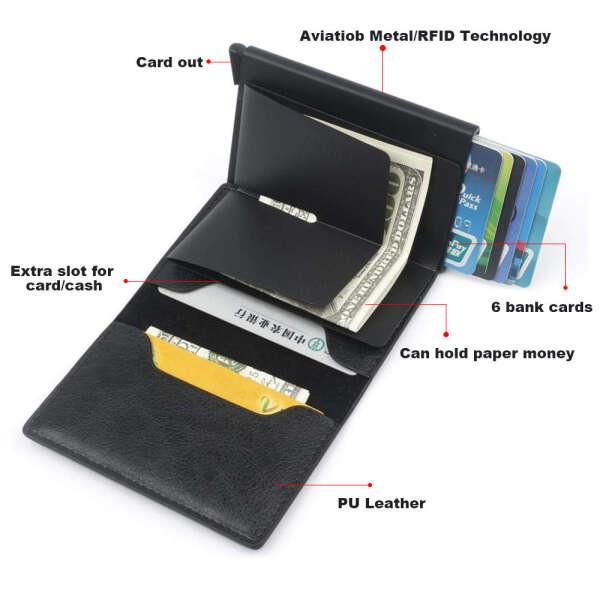 Powllet - Luxury compact wallet - Dugustore